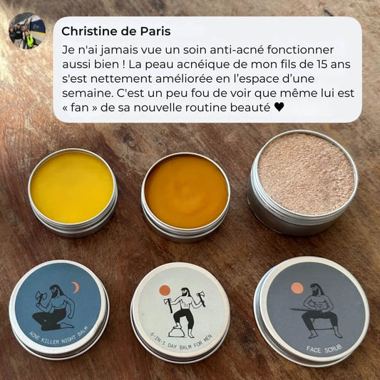 Rituel Complet Anti-Acné - La Solution Naturelle N°1 en France